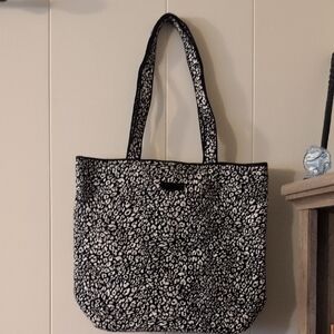 Vera Bradley Black and White Patterned Tote